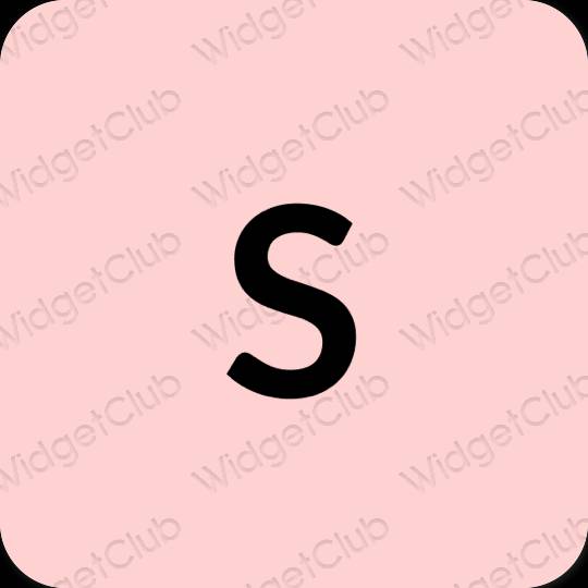 Stijlvol roze SHEIN app-pictogrammen