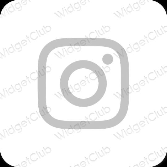 Biểu tượng ứng dụng Instagram thẩm mỹ