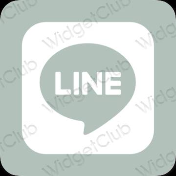 美学LINE 应用程序图标