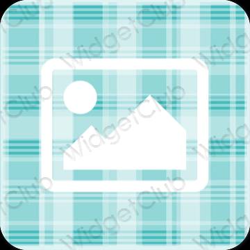 Esthetische Photos app-pictogrammen