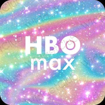 រូបតំណាងកម្មវិធី HBO MAX សោភ័ណភាព