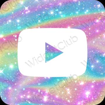 نمادهای برنامه زیباشناسی Youtube