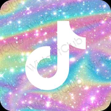 Ästhetische TikTok App-Symbole