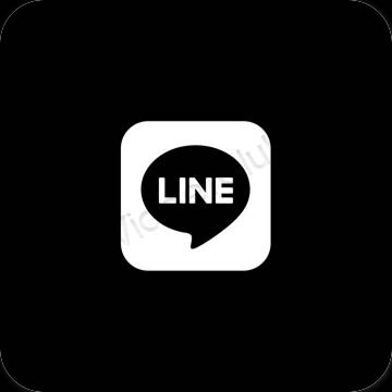 Ästhetische LINE App-Symbole