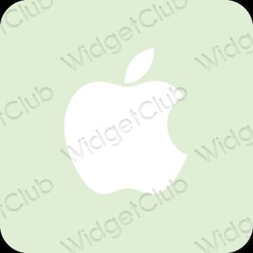 Esthetische Apple Store app-pictogrammen