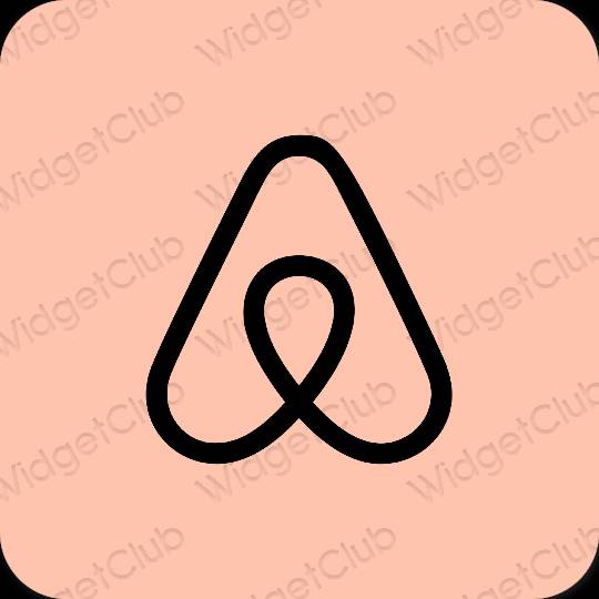 Aesthetic Airbnb app icons