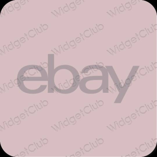 Estetiska eBay appikoner