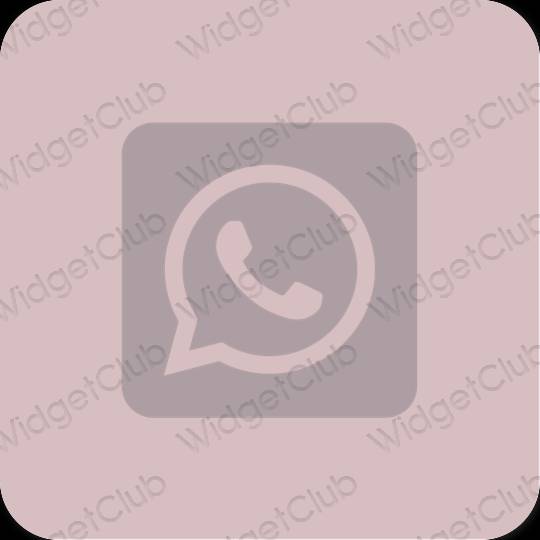 Estetyczne WhatsApp ikony aplikacji