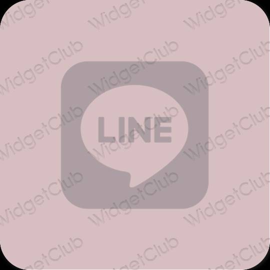 Ästhetische LINE App-Symbole