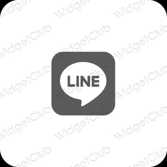 Aesthetic LINE app icons