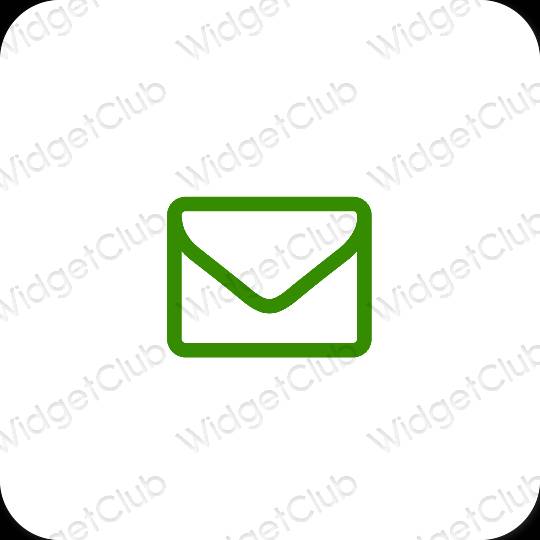 Esthetische Mail app-pictogrammen