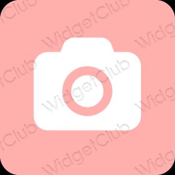 Esthetische Camera app-pictogrammen