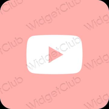 Ästhetische Youtube App-Symbole