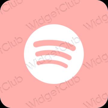 Estética Spotify iconos de aplicaciones