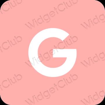 Aesthetic Google app icons