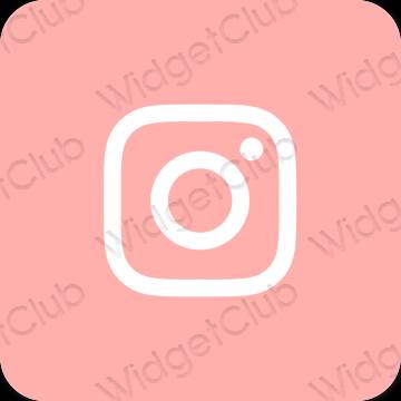 Pictograme pentru aplicații Instagram estetice