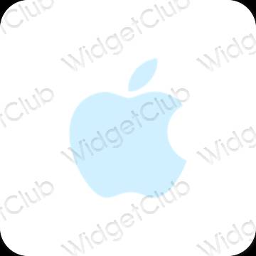 Esthetische Apple Store app-pictogrammen