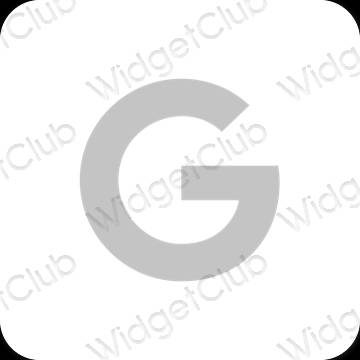 Esthetische Google app-pictogrammen