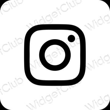 Ästhetische Instagram App-Symbole