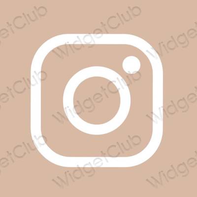 Ästhetische Instagram App-Symbole