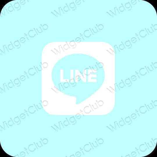 Естетични LINE икони на приложения