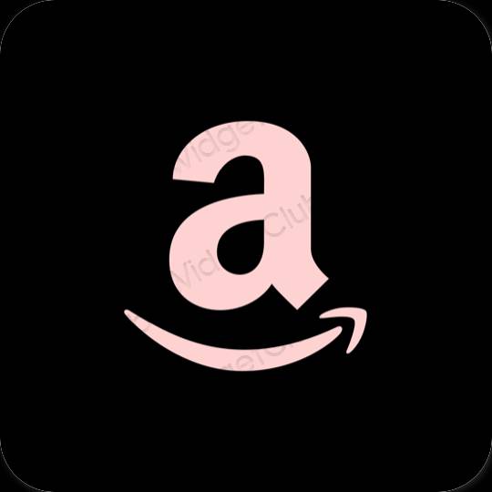 ესთეტიკური Amazon აპლიკაციის ხატები