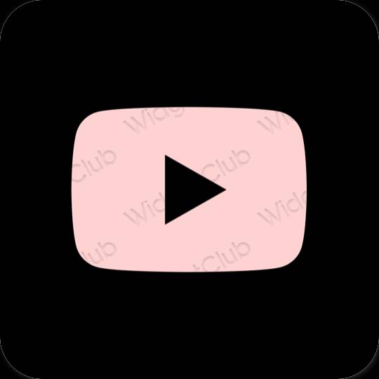 نمادهای برنامه زیباشناسی Youtube