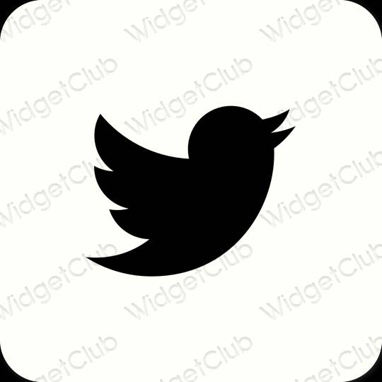 نمادهای برنامه زیباشناسی Twitter