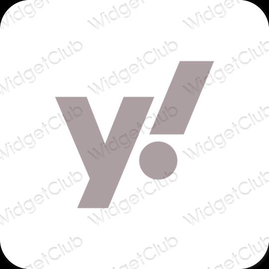 Estetyczne Yahoo! ikony aplikacji