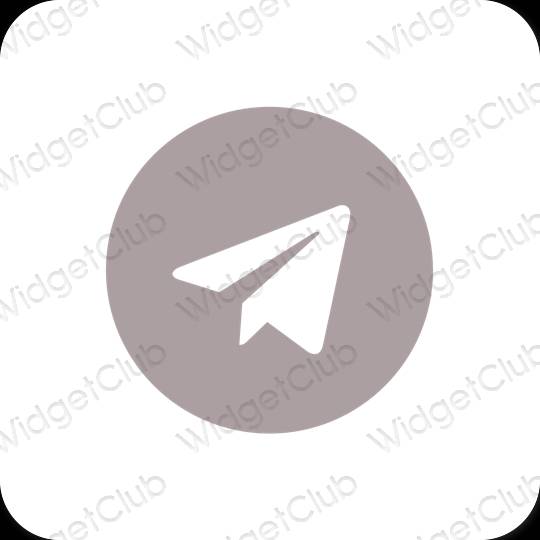 រូបតំណាងកម្មវិធី Telegram សោភ័ណភាព