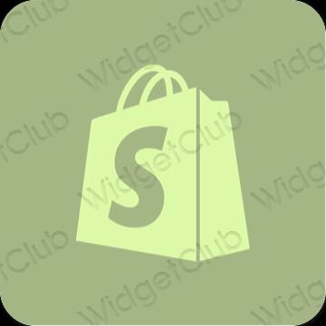 Estetske Shopify ikone aplikacij