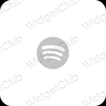 Icônes d'application Spotify esthétiques