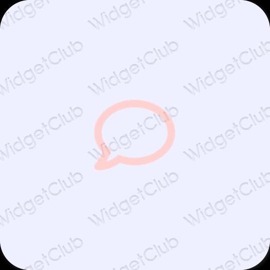 Esthetische Messages app-pictogrammen