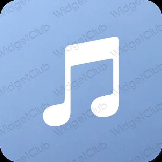 Icônes d'application Apple Music esthétiques