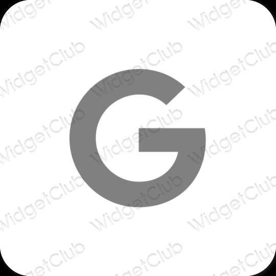 Esthetische Google app-pictogrammen