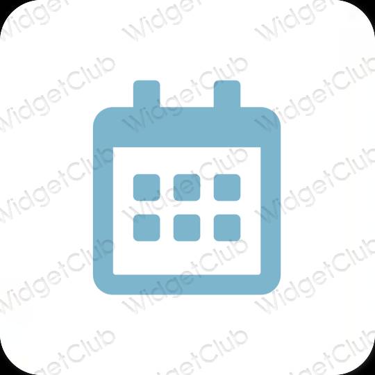 جمالية Calendar أيقونات التطبيقات
