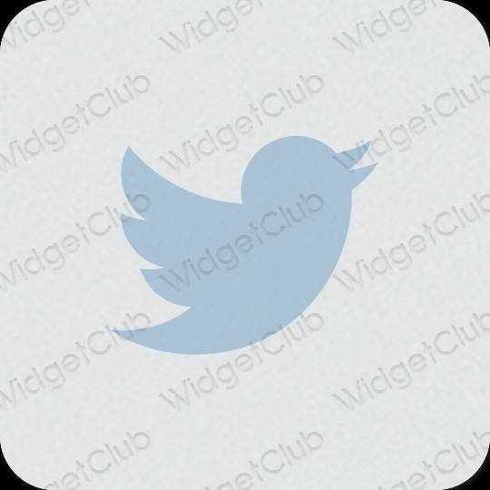 Icone delle app Twitter estetiche