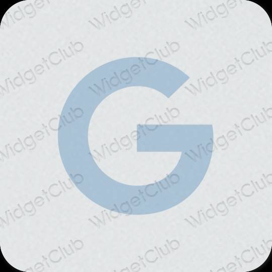 Icônes d'application Google esthétiques