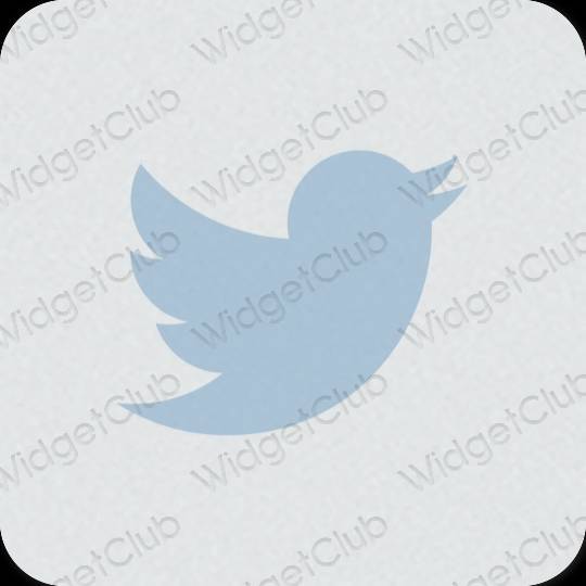 Aesthetic Twitter app icons