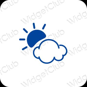 Icone delle app Weather estetiche