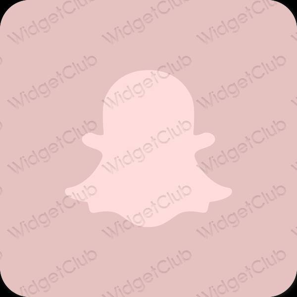 Aesthetic snapchat app icons