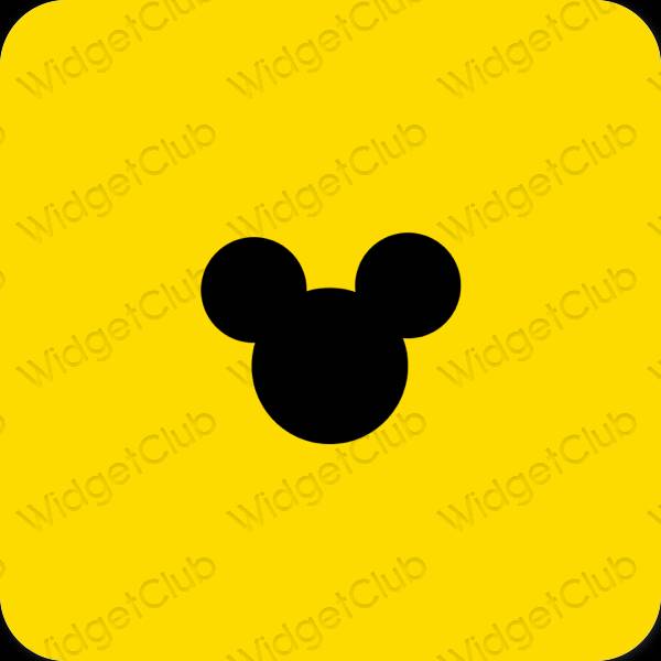 Estetske Disney ikone aplikacij