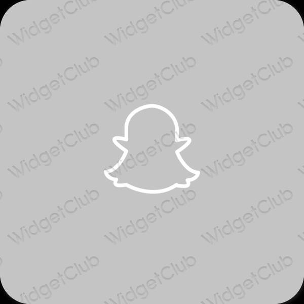 Ästhetische snapchat App-Symbole