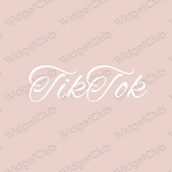 نمادهای برنامه زیباشناسی TikTok