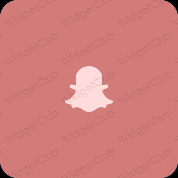 Estetické ikony aplikací snapchat