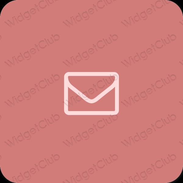 Estética Mail iconos de aplicaciones