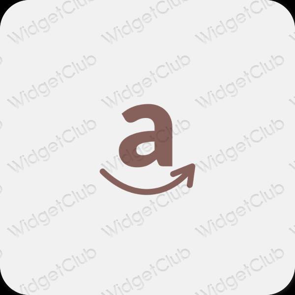 Estética Amazon ícones de aplicativos