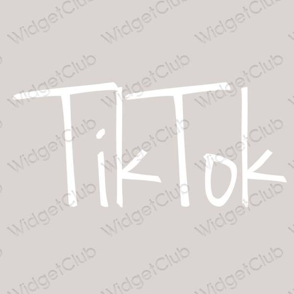 Aesthetic TikTok app icons