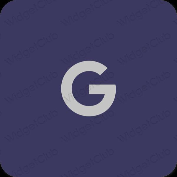 Esthetische Google app-pictogrammen