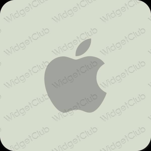 Estetické ikony aplikací Apple Store